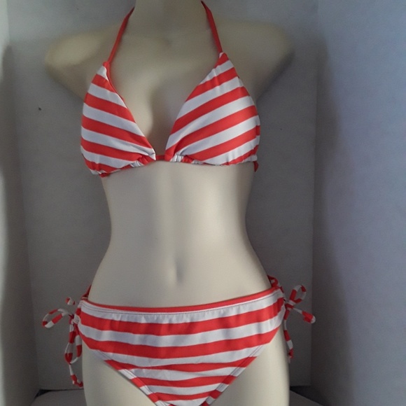 mossimo Other - Mossimo striped bikini set size L